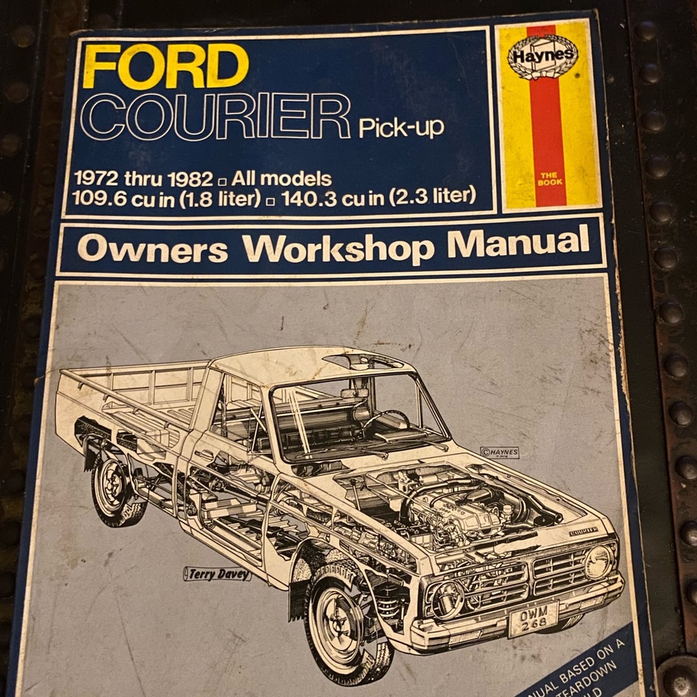 Haynes Ford Courier Pick-Up 1972-82 all models automotive repair manual 268